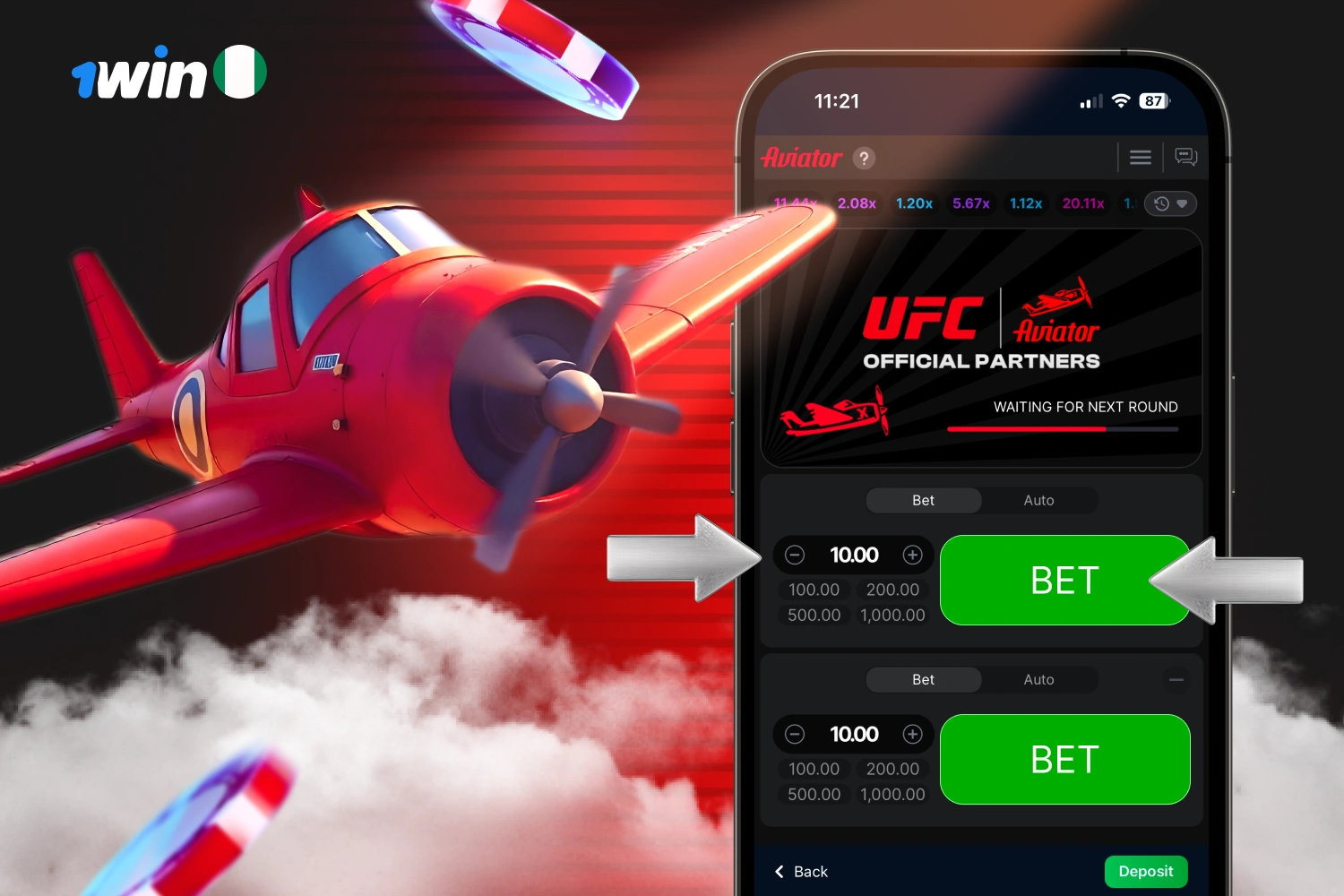 1win Aviator Nigeria: Stakes, Payout Cap, Strategies