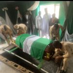 Nigeria Mourns a Hero: Pa Michael Taiwo Akinkunmi, Designer Of The National Flag, Laid To Rest In Ibadan (PHOTOS)