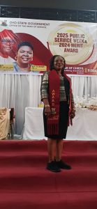 Oyo NUJ Congratulates Former NAWOJ Chairperson, Mrs Adekitan Adeagbo, On Merit Award